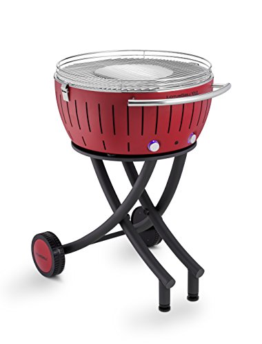 ハーフェレ ロータスグリル XL レッド G-RO-435NC2 Amazon | ハーフェレジャパン ロータスグリルXL お試し炭付